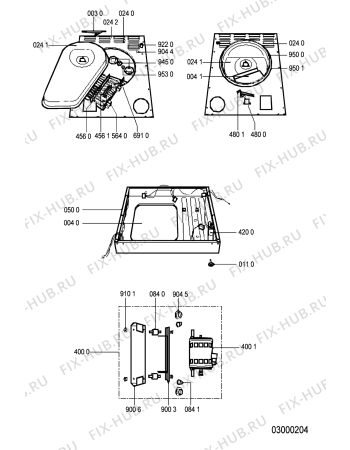 Схема №3 TRA 3060 с изображением Прокладка для электросушки Whirlpool 481990800452
