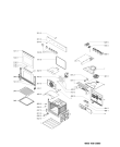 Схема №1 AKS 2010/WH с изображением Панель для духового шкафа Whirlpool 481010439410