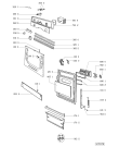 Схема №2 ADG 931/2 AV с изображением Микропереключатель для посудомойки Whirlpool 481990501166