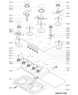 Схема №1 AKT 933 NB с изображением Шланг для духового шкафа Whirlpool 481010334948