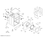 Схема №3 WFX3242 с изображением Панель управления для стиральной машины Bosch 00449186
