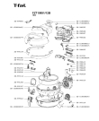 Схема №1 FZ710850/12B с изображением Провод для электротостера Seb SS-1530000280