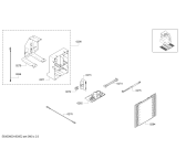 Схема №2 LC77GA532 Siemens с изображением Стеклянная полка для вентиляции Bosch 00710269