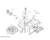 Схема №4 HB2TI5T3 horno.tecnik.indnp.inox.multifunc.ec2 с изображением Передняя часть корпуса для электропечи Bosch 00663289