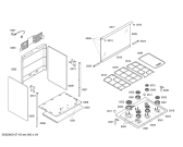 Схема №4 HSK65I53EG EXPRESS GRILL L76 INOX GE BIV VS с изображением Трубка горелки для электропечи Bosch 00669715