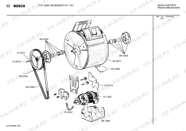 Схема №2 CV40800IL CV4080 с изображением Крышка для стиралки Siemens 00287968