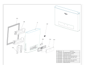 Схема №2 WTM 557 R SS с изображением Дверь для холодильной камеры Whirlpool 482000094241