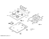 Схема №1 NMT635RTR с изображением Столешница для электропечи Bosch 00608688