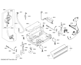 Схема №4 SN25M230FR с изображением Передняя панель для посудомойки Siemens 00675368