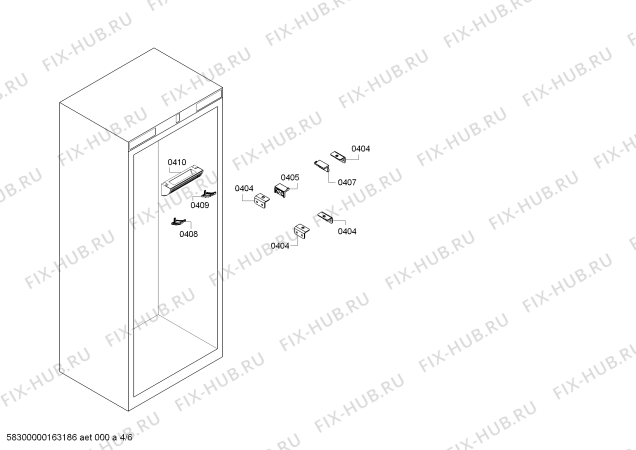 Схема №3 CIR30MIER1 K 1801 SF с изображением Плата для холодильника Bosch 00687493