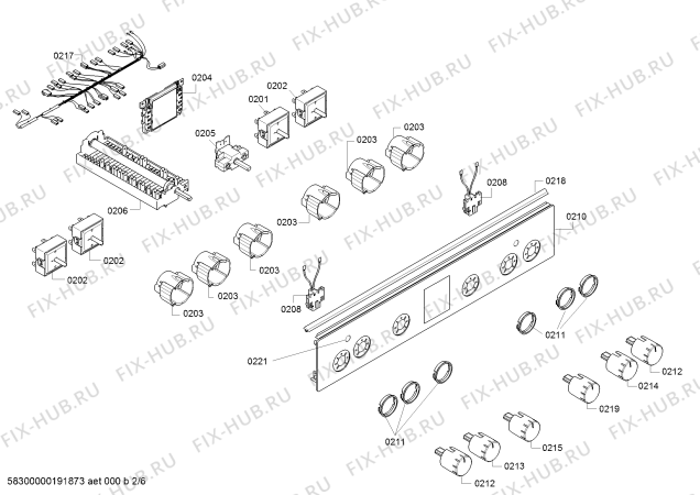 Схема №4 HCE722153U с изображением Цоколь для электропечи Bosch 00689209