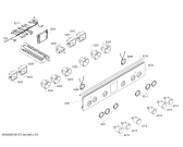 Схема №4 HCA744351R с изображением Панель управления для духового шкафа Bosch 11022463