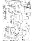 Схема №2 AWM 1001/S-I с изображением Клавиша для стиральной машины Whirlpool 481241279426