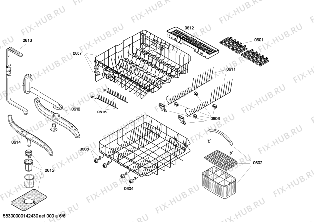 Схема №4 SE25E253FF с изображением Панель управления для посудомойки Siemens 00675131