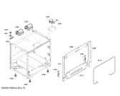 Схема №7 PRD486GDHC с изображением Рамка для духового шкафа Bosch 00685114