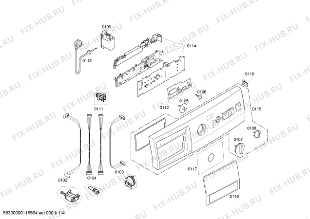 Схема №2 WXL1457DN Siwamat XL1457 с изображением Вкладыш в панель для стиральной машины Siemens 00498016