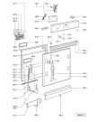 Схема №2 GSI 5411 WS с изображением Обшивка для посудомоечной машины Whirlpool 481245372826
