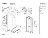 Схема №2 KDR3700 с изображением Панель для холодильника Bosch 00286523