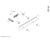 Схема №5 HB257JYR0Q с изображением Панель управления для плиты (духовки) Siemens 11025407