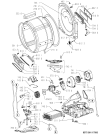 Схема №2 AWZ 9810 с изображением Обшивка для электросушки Whirlpool 481245215301
