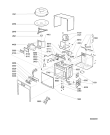 Схема №1 AMW 463 IX с изображением Дверка для свч печи Whirlpool 481244269702