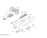 Схема №2 JS03IN50 с изображением Передняя панель для посудомойки Bosch 00655158