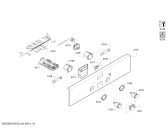 Схема №1 5BD32050 с изображением Панель управления для электропечи Bosch 00633721