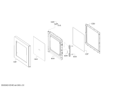 Схема №2 HMT84M421 с изображением Верхняя часть корпуса для микроволновой печи Bosch 00680720