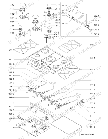 Схема №1 AKM 371/JA с изображением Втулка для электропечи Whirlpool 481944239389