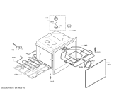 Схема №4 E96E63N5MK Mega EE 9665 N с изображением Панель управления для духового шкафа Bosch 11010853