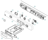 Схема №3 SB8554   -White (900004558, WM70.1) с изображением Обшивка для стиралки Gorenje 435115