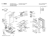 Схема №3 KDL1951 с изображением Шарнир для холодильной камеры Bosch 00263683