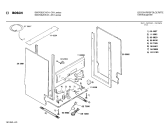 Схема №3 SMI7062DK с изображением Вставка для посудомойки Bosch 00282269