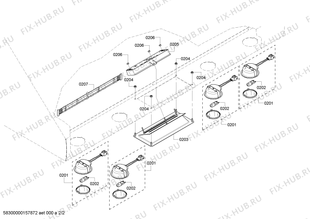 Схема №1 PH60GS Thermador Professional с изображением Модуль управления для электропечи Bosch 00655614