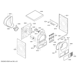 Схема №3 WTW84361 с изображением Панель управления для сушильной машины Bosch 00706721