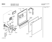 Схема №3 SGS5312GB с изображением Передняя панель для посудомоечной машины Bosch 00355220