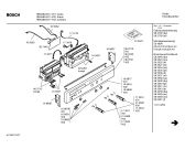 Схема №3 HBN4843 с изображением Панель управления для духового шкафа Bosch 00369720