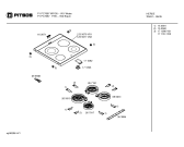 Схема №4 P1PC7687WP с изображением Ручка конфорки для духового шкафа Bosch 00171132