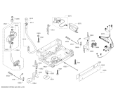 Схема №2 SGE63E15UC с изображением Модуль управления для посудомойки Bosch 00706177