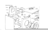 Схема №4 WV1900 SIWAMAT 190 с изображением Крышка для стиральной машины Siemens 00105485