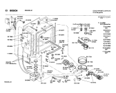 Схема №2 SMI5024 с изображением Панель для электропосудомоечной машины Bosch 00119842