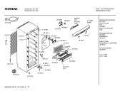 Схема №1 GS34U431 с изображением Крышка для холодильника Siemens 00175256