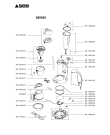 Схема №1 899509 с изображением Спецфильтр для электрокофемашины Tefal SS-989092