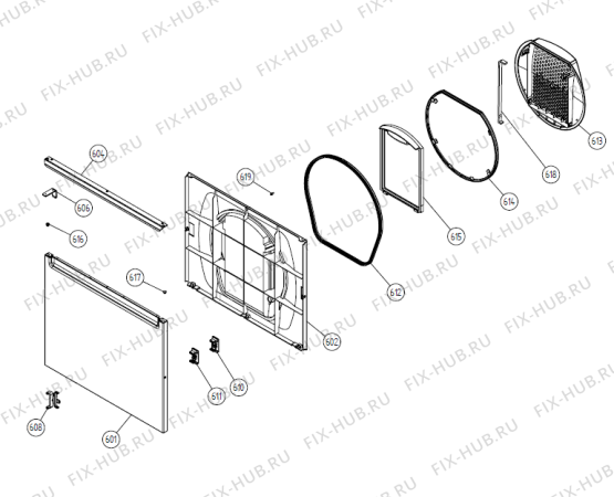 Схема №3 TK 350 SE   -White (336837, TD25.3) с изображением Декоративная панель для стиральной машины Gorenje 349220