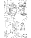 Схема №2 GSX 5929/1 с изображением Обшивка для посудомойки Whirlpool 481245373166