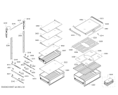 Схема №3 RC472200 с изображением Дверь для холодильной камеры Bosch 00246856