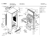 Схема №2 KSU4110IE с изображением Дверь для холодильника Bosch 00232471