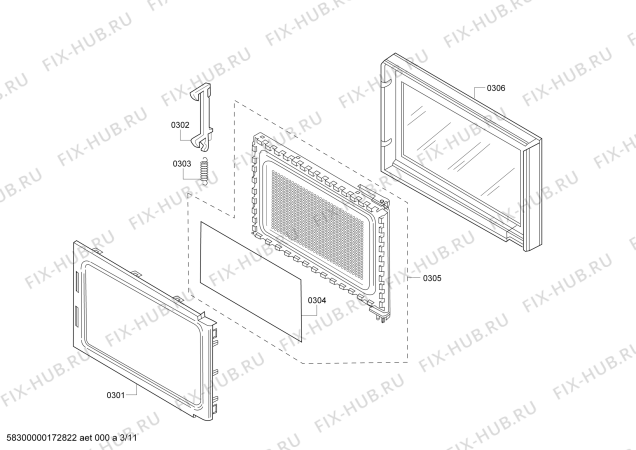 Схема №6 HBL5760UC с изображением Панель управления для плиты (духовки) Bosch 00479433