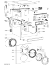 Схема №2 AWO/D 4731 с изображением Блок управления для стиралки Whirlpool 481010502987