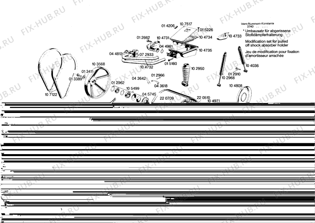 Схема №2 0722044080 V427 с изображением Программатор для стиралки Bosch 00072986